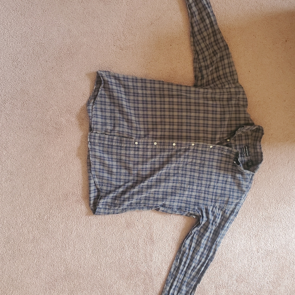 Joseph & Lyman Plaid Button Down